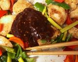 鶏胸肉とカラフル野菜のマスタードソテー作り方5写真