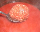 トマトの肉団子「ハンガリー料理」作り方3写真