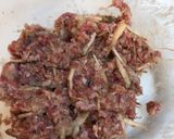 お通じがよくなる、ごぼうハンバーグ作り方2写真