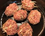 お通じがよくなる、ごぼうハンバーグ作り方3写真
