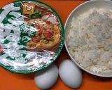 本当に美味しい！”緑のたぬき”の炒飯！作り方1写真