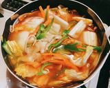 豚こまでも柔らかコクうま簡単韓国スープ作り方3写真