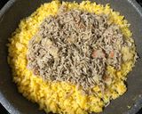 本当に美味しい！”緑のたぬき”の炒飯！作り方7写真