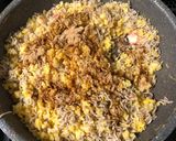 本当に美味しい！”緑のたぬき”の炒飯！作り方8写真