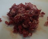 牛肉と刻み昆布の炒め物作り方1写真