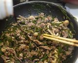 牛肉と刻み昆布の炒め物作り方6写真