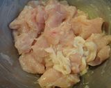 柔らかい♪鶏むね肉の甘酢炒め作り方1写真