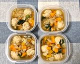 離乳食完了期★野菜たっぷり鶏団子スープ作り方7写真