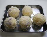 簡単！焼きコロッケ+さつまいも！鬼饅頭風作り方6写真