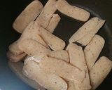 弁当★こんにゃくカニかまピリ辛味噌煮込み作り方3写真