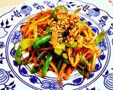 万願寺とうがらしの中華風きんぴら作り方6写真