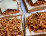 ナポリタンホットサンド作り方1写真