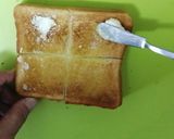 減塩!バタートースト、絶品塩パンに!作り方2写真