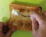 減塩!バタートースト、絶品塩パンに!作り方3写真