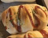 HBで簡単＊ウインナーロール惣菜パン作り方5写真