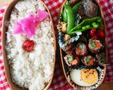 弁当★こんにゃくカニかまピリ辛味噌煮込み作り方10写真