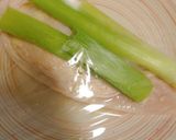 レンジで作る　鳥むね肉の酒蒸し作り方1写真