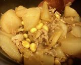 大豆入り♡豚こま大根の煮からめ作り方5写真