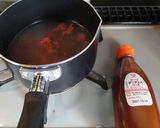 ヨウサマの減塩牛スジ風デミソースパスタ作り方1写真