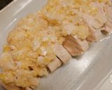 レンジで作る　鳥むね肉の酒蒸し作り方4写真