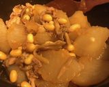 大豆入り♡豚こま大根の煮からめ作り方6写真
