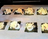 ちくわ＆チーズを海苔でチン！簡単おつまみ作り方4写真