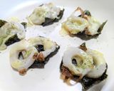 ちくわ＆チーズを海苔でチン！簡単おつまみ作り方6写真