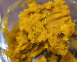 ミニサイズ☆秋のかぼちゃ煮物風 de 柿作り方7写真