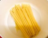 8分でコクうま♡レンジで明太子パスタ♩作り方1写真