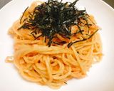 8分でコクうま♡レンジで明太子パスタ♩作り方5写真
