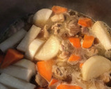 大根とにんじんの鶏肉の炒り煮♪作り方3写真