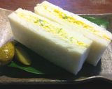 卵サンド　浜納豆＆パクチー作り方6写真