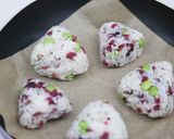 チーズと梅の焼きおにぎり作り方5写真