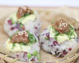 チーズと梅の焼きおにぎり作り方8写真
