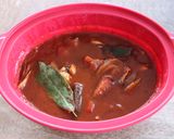かぼちゃときのこの無水トマト缶カレー作り方5写真