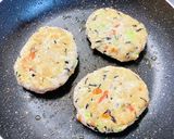 絶品♡お魚屋さんのつくね風豆腐ハンバーグ作り方20写真