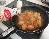 生姜たっぷり手羽元のうま煮作り方7写真
