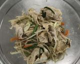 カット野菜で☆肉野菜そば作り方5写真