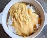 カルボナーラソースでライスグラタン作り方4写真