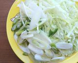 キャベツ・長ネギの梅和え♪シャキシャキ作り方1写真