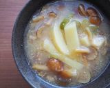 じゃが芋・なめこの味噌汁♪作り方6写真
