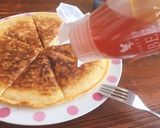 【ダイエット】もち麦のパンケーキ作り方7写真