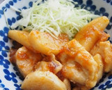 長芋と胸肉の生姜焼き♪長芋サクサク食感！作り方8写真