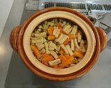 さつまいもと鶏の炊き込みご飯作り方7写真