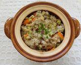 さつまいもと鶏の炊き込みご飯作り方8写真