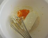 梨の豆腐チーズスフレ作り方4写真