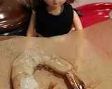 リカちゃん♡エビフリの黄身マヨ風യꕤ*.作り方2写真