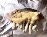 鮭としめじのみそマヨホイル焼き作り方4写真