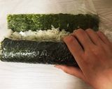 巻き簀が無くてもＯＫ！簡単キンパ作り方10写真