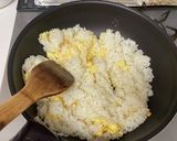 肉そぼろとレタスの炒飯作り方2写真